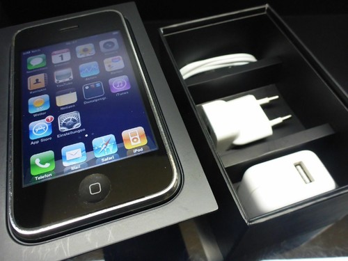 Iphone 8gb neuwertig ovp - 3g,